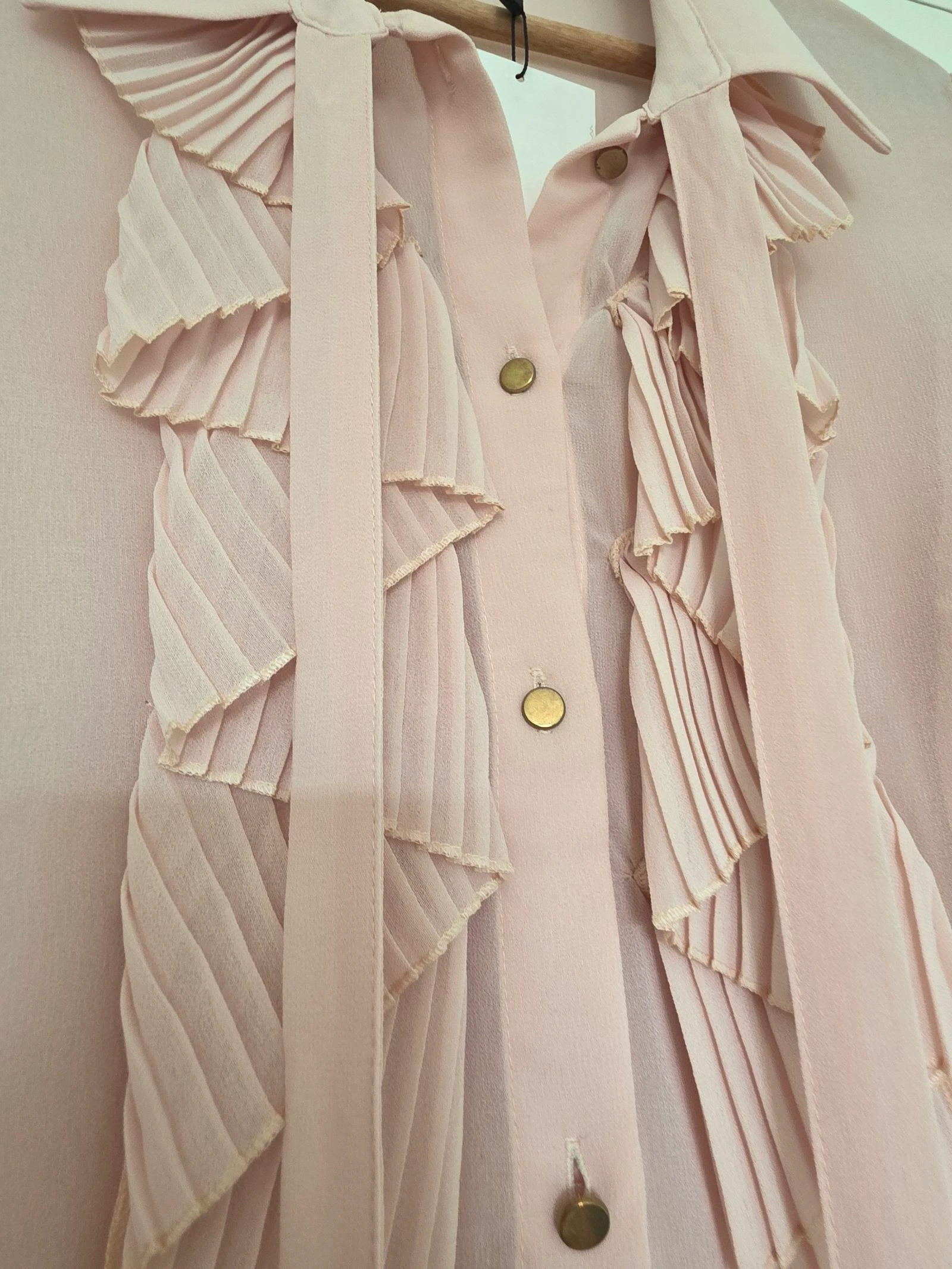 Blusa Rosa con Lentejuelas Nueva | Zara | T.L – photo 2